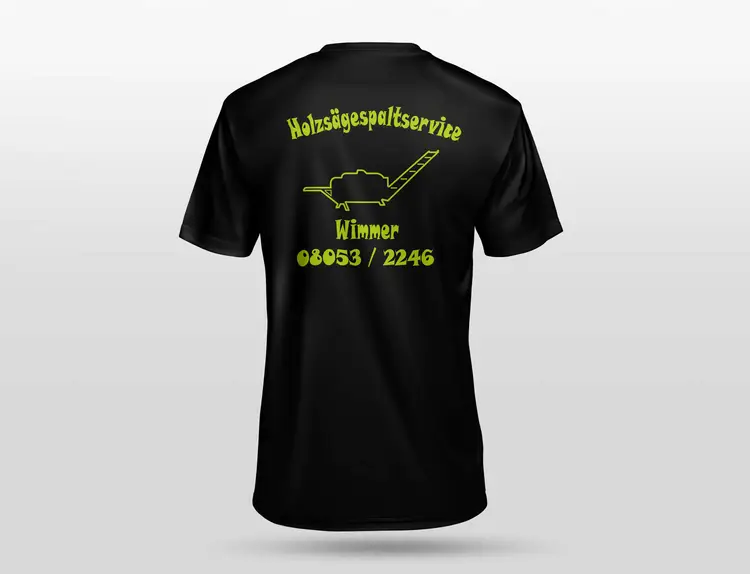 Holzsägespaltservice Wimmer Textildruck T-Shirts